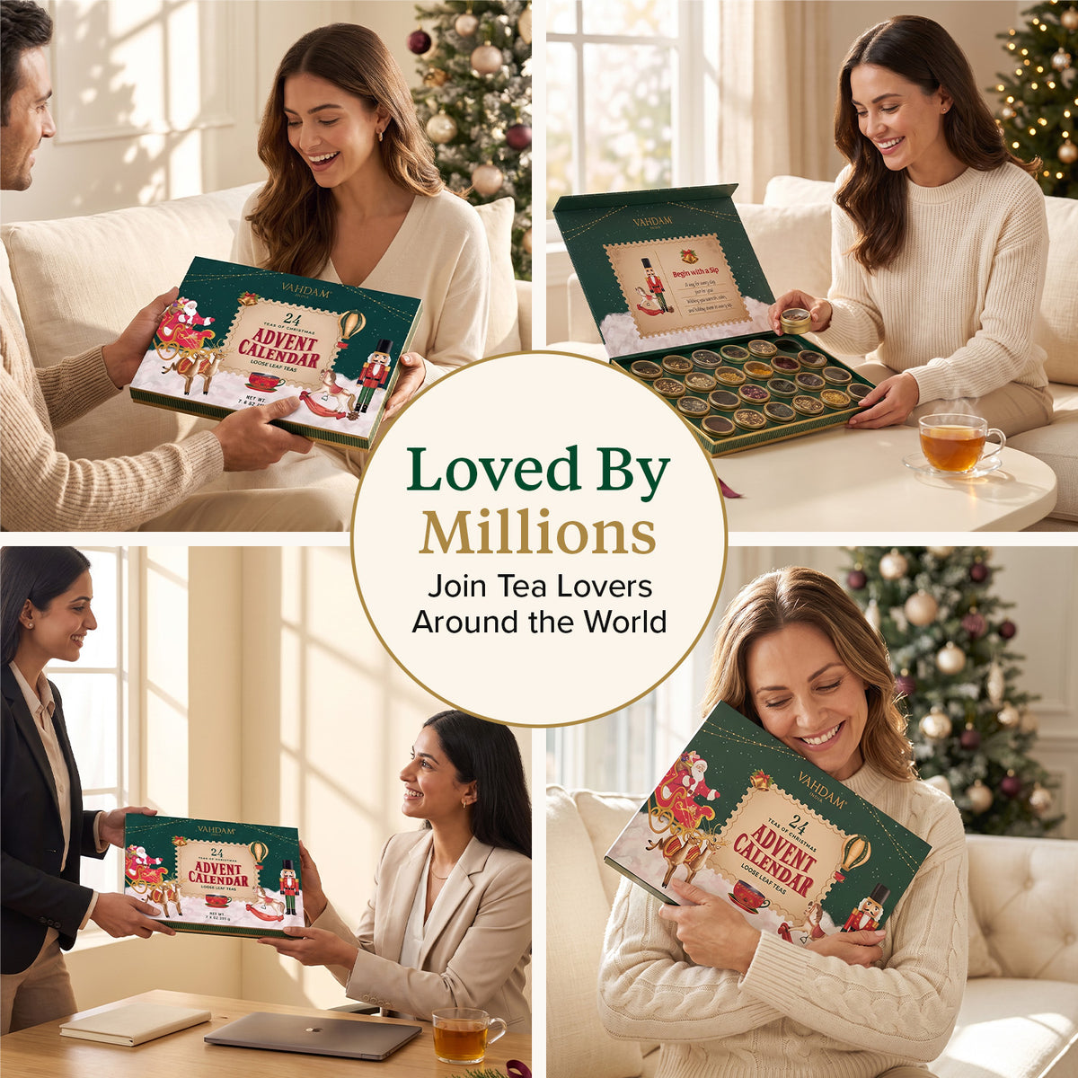 Advent Calendar Gift Set, 24 Teas