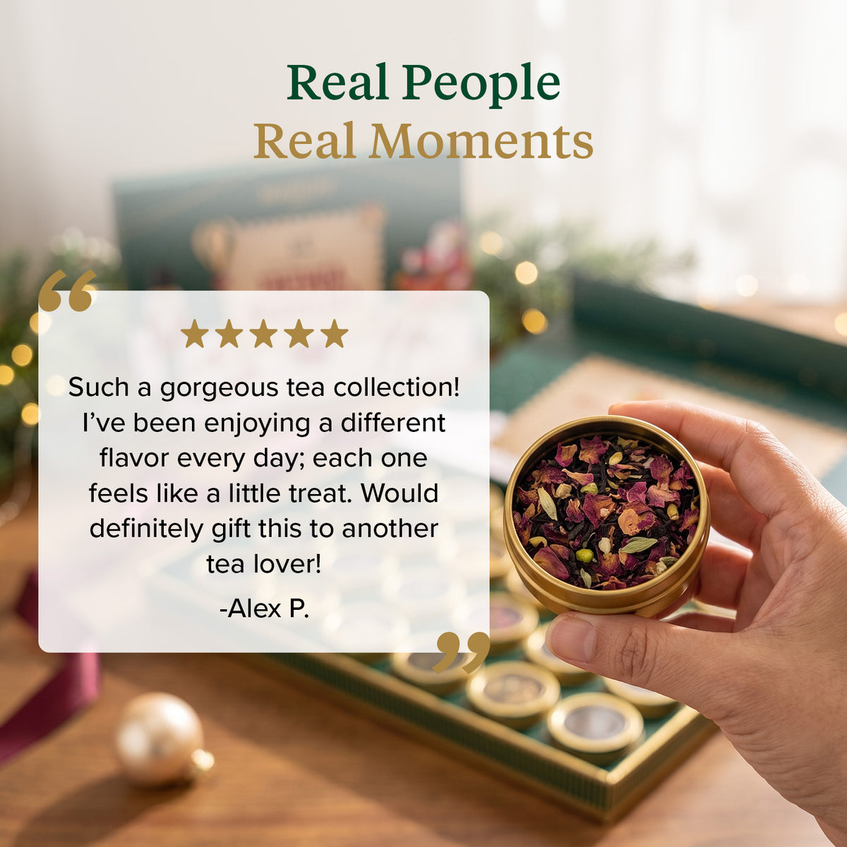 Advent Calendar Gift Set, 24 Teas