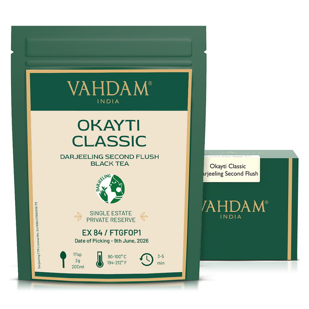 2026 Okayti Classic Darjeeling Second Flush Black Tea