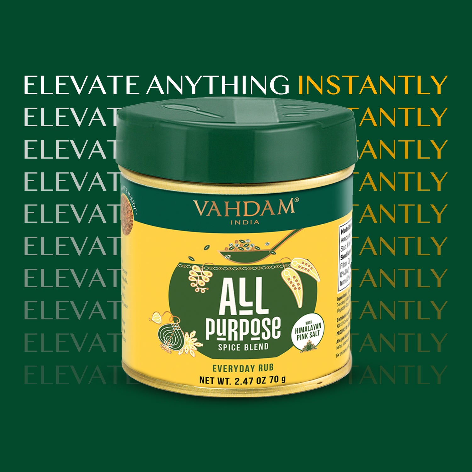 All-Purpose Seasoning, 2.47 oz