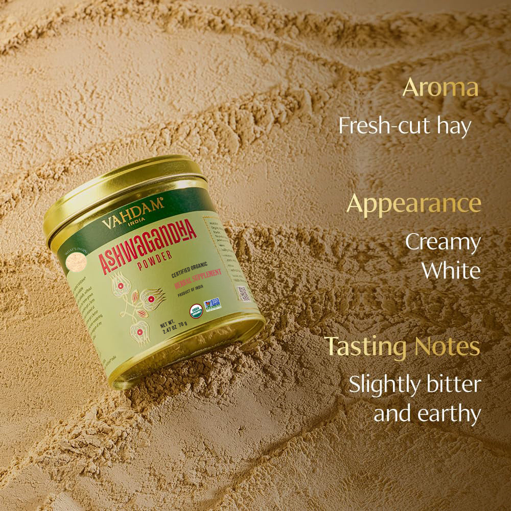 Ashwagandha Powder, 2.47 Oz, 70g