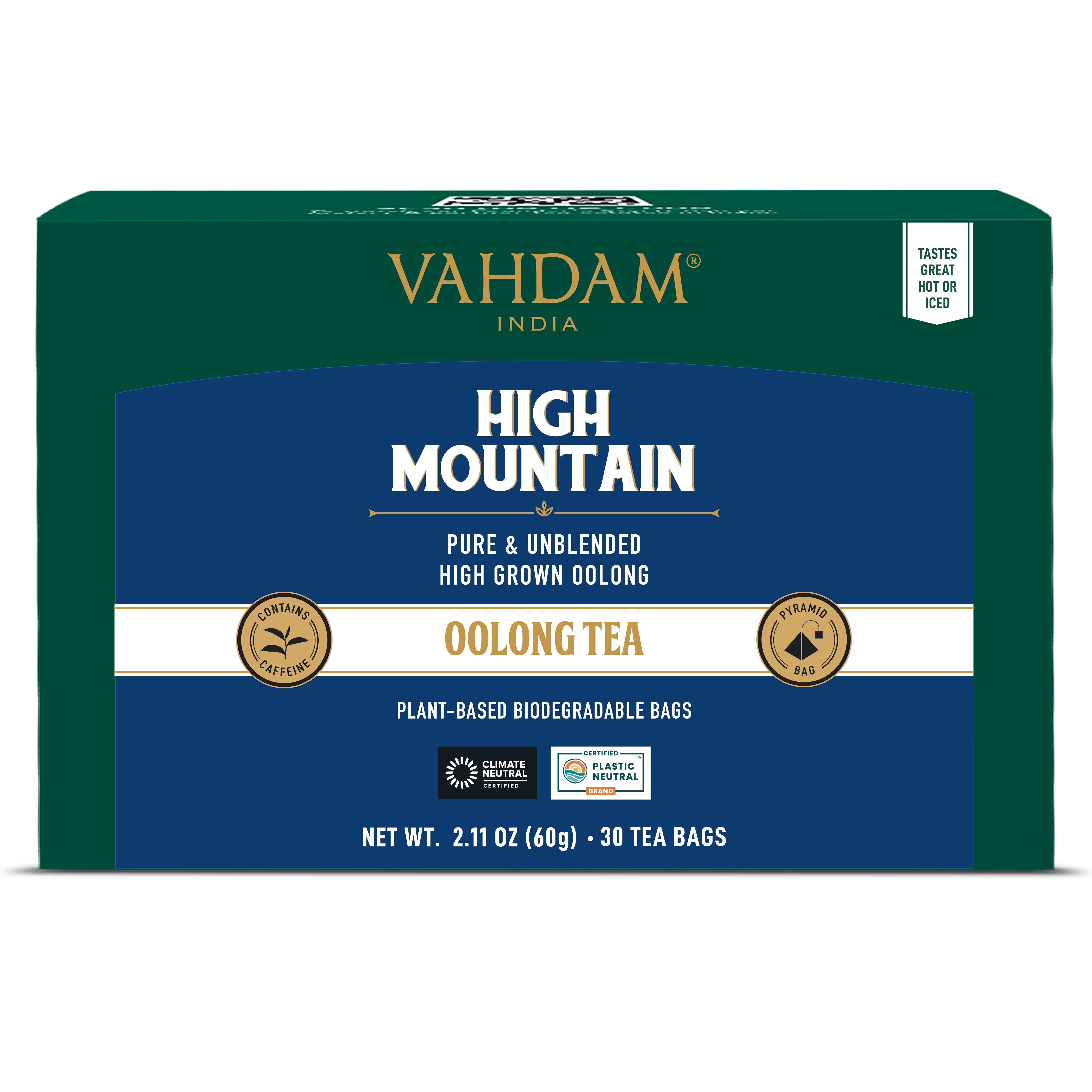 High Mountain Oolong Tea, 30 Count