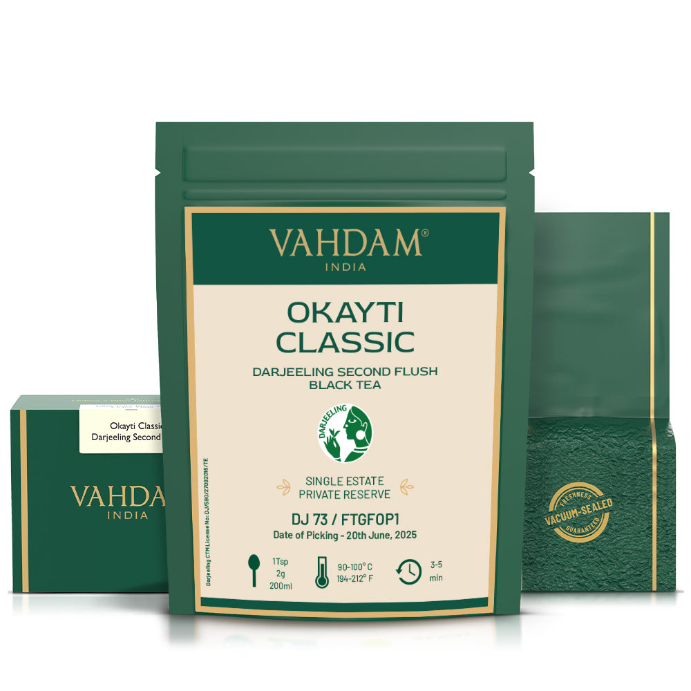 2025 Okayti Classic Darjeeling Second Flush Black Tea DJ 73
