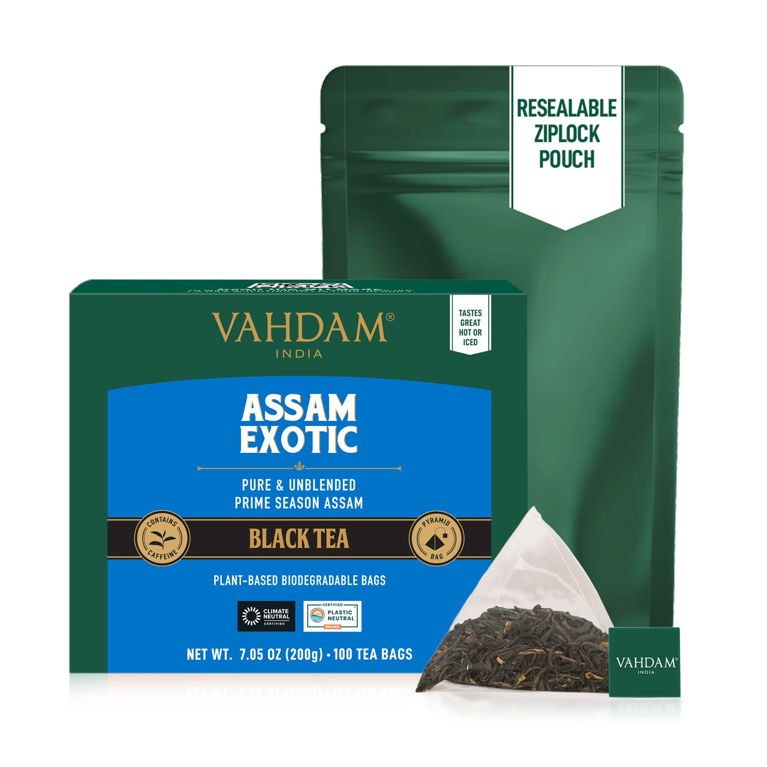 Assam Exotic Black Tea, 100 Count