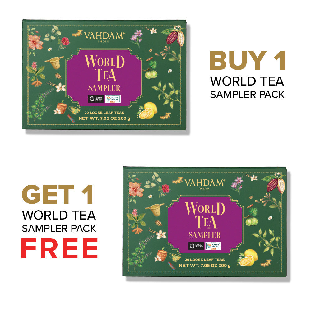 20 Teas Loose Leaf Sampler | Buy 1 Get 1 Free