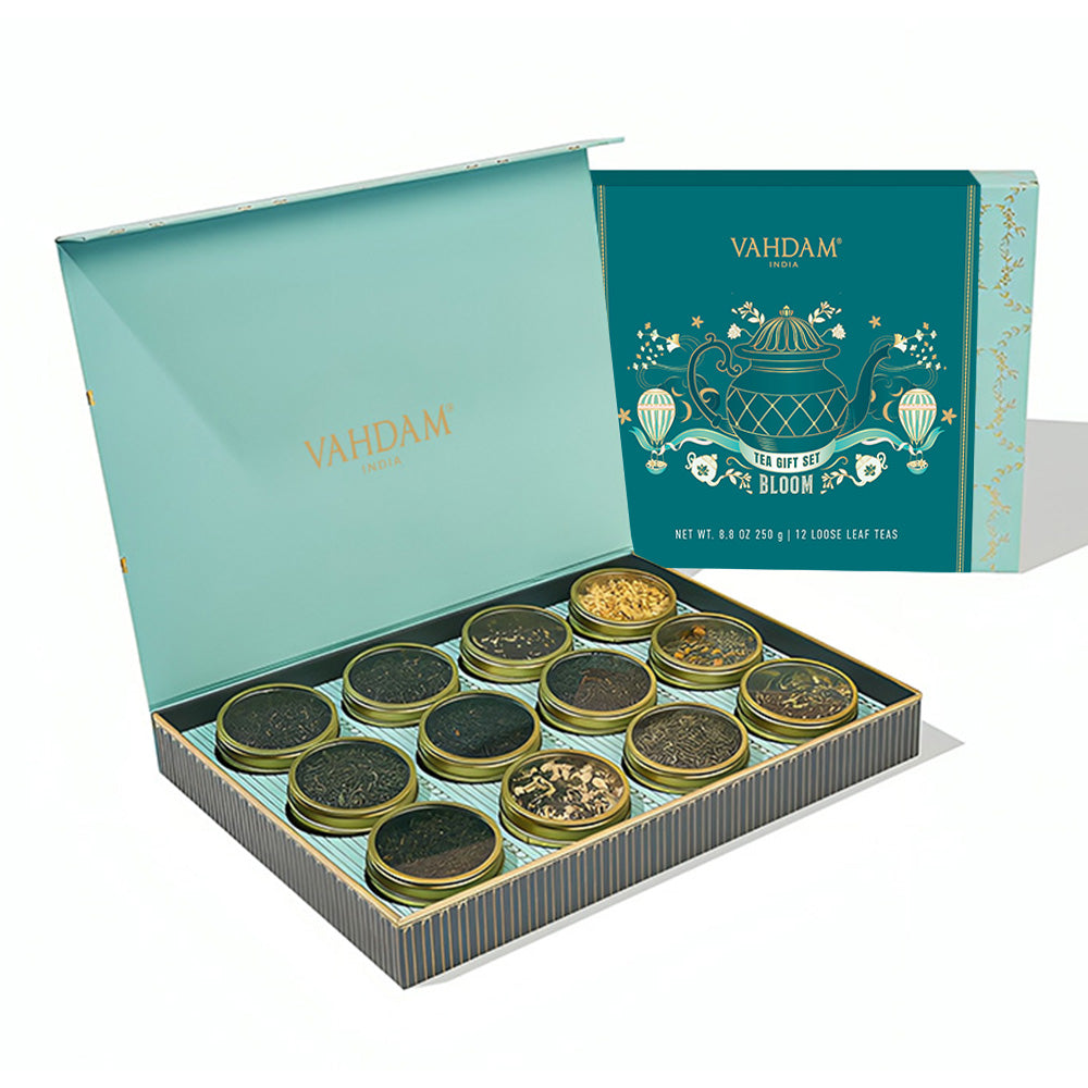 Bloom, Tea Gift Set, 12 Teas