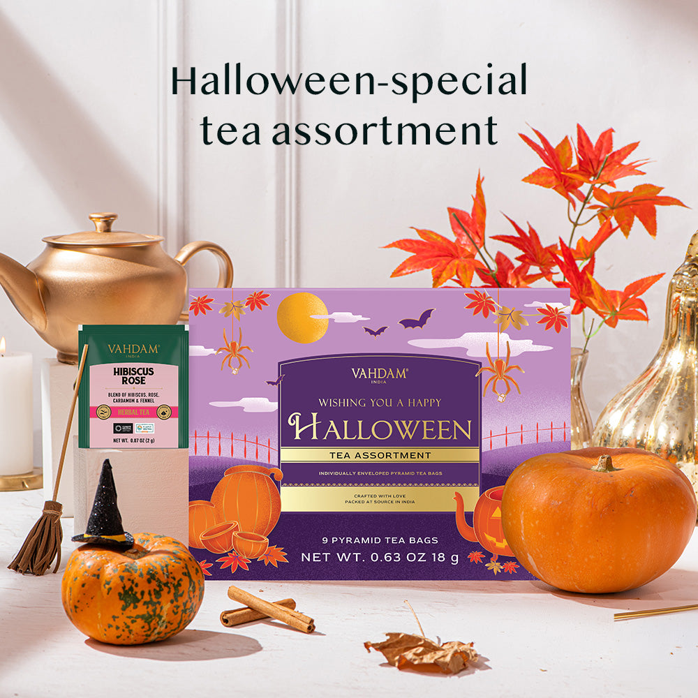 Halloween Tea Assortment, 9 Teas