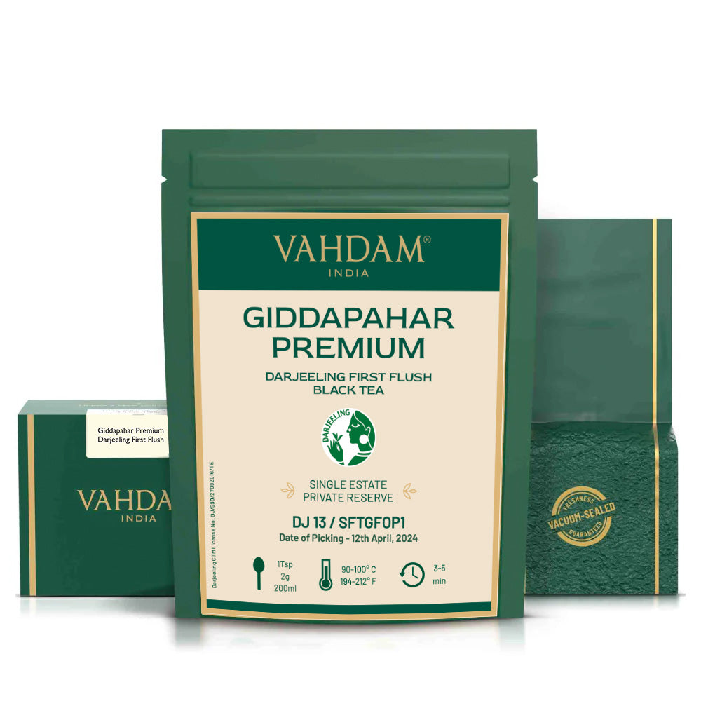 2025 Giddapahar Premium Darjeeling First Flush Black Tea DJ 11