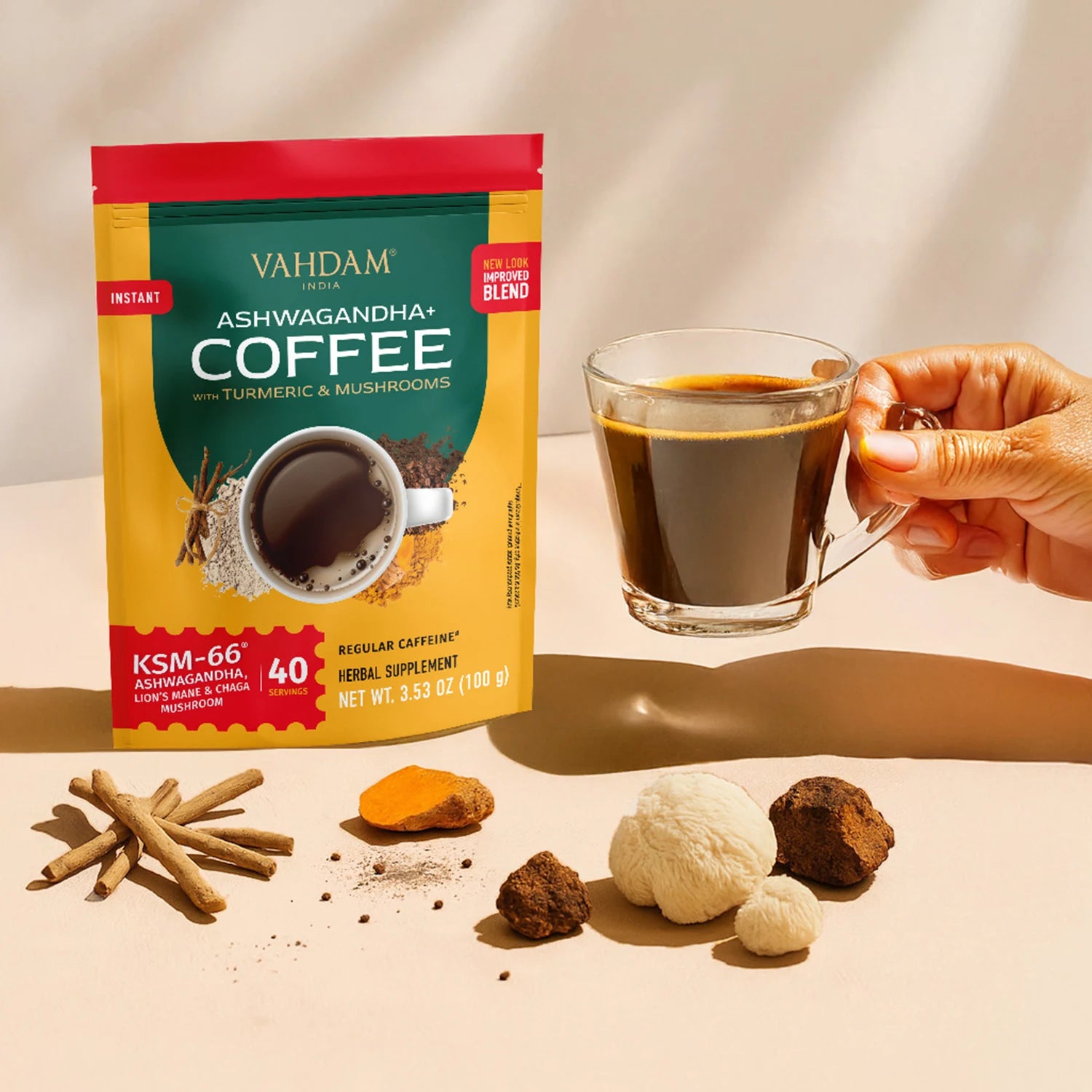 Ashwagandha Coffee - 240 Servings