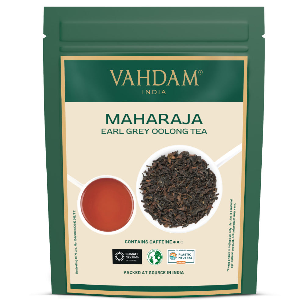 Maharaja Earl Grey Oolong Tea, 3.53 oz