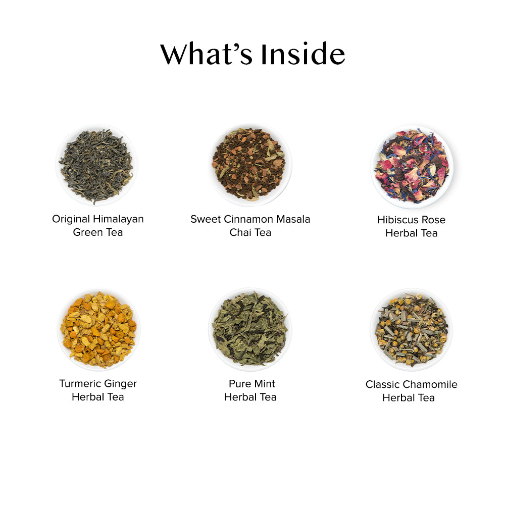 Assorted Selection Tea Sampler, 15 Variants