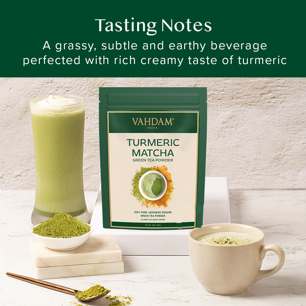 Turmeric Matcha Green Tea Powder, 1.76 oz