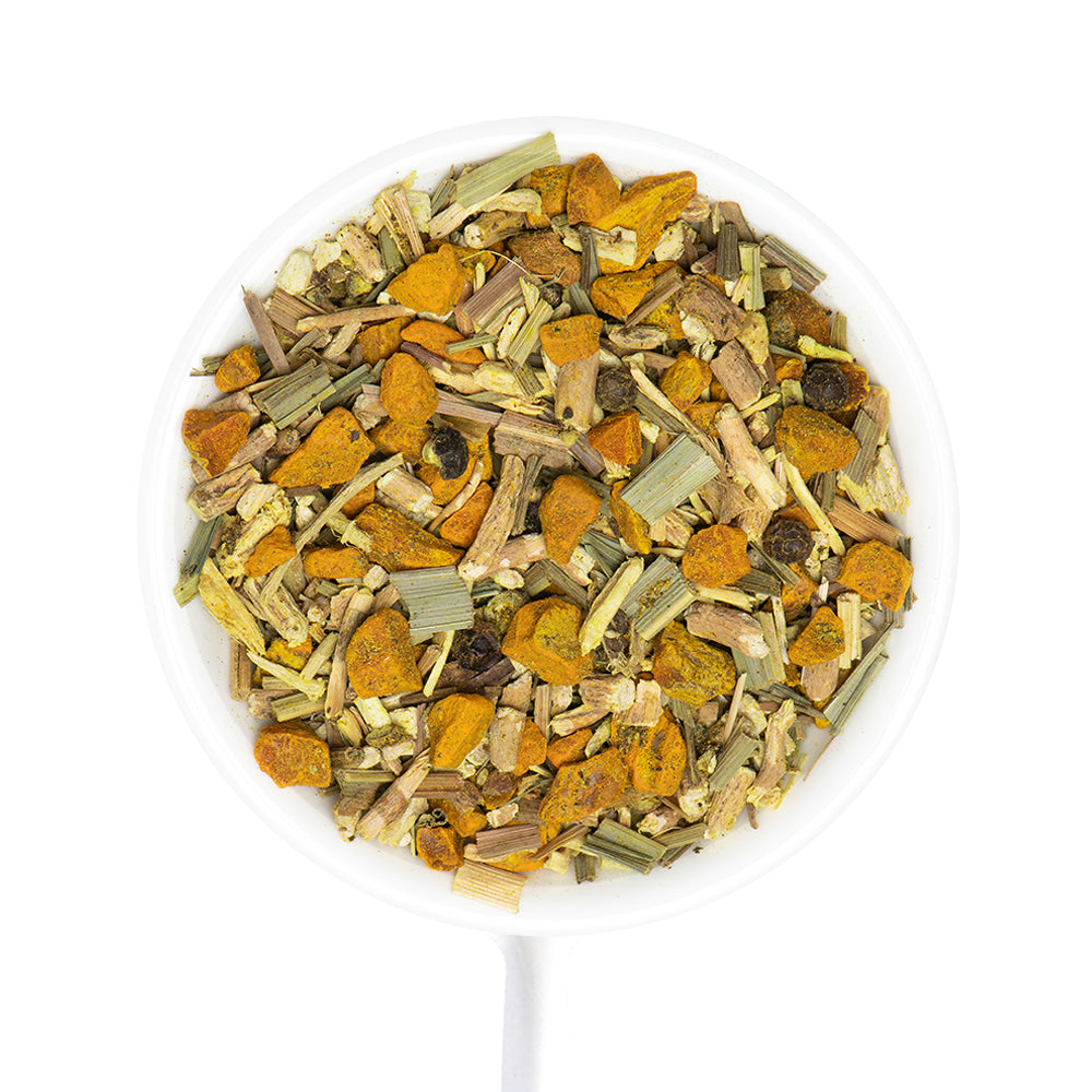Turmeric Ashwagandha Herbal Tea Tisane, 100 Count
