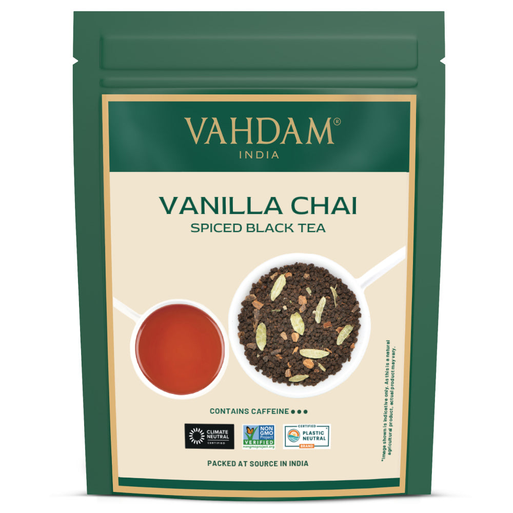 Vanilla Spiced Masala Chai Tea, 3.53 oz