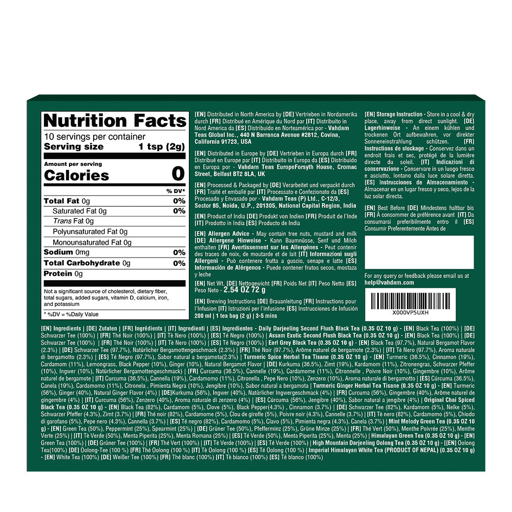 White Teas Gift Sampler, 4 Teas