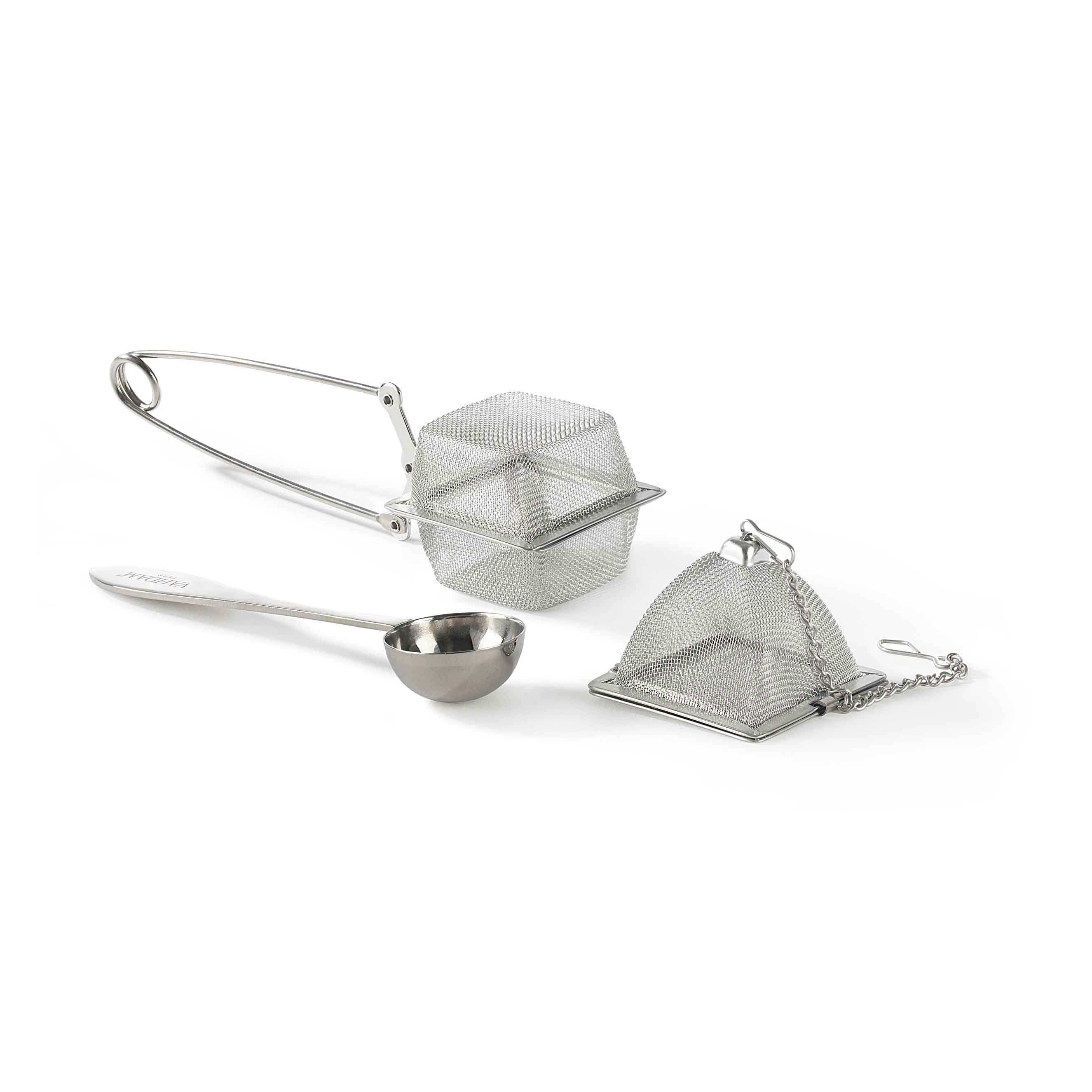 Tea Infuser & Spoon Trio, Image 1