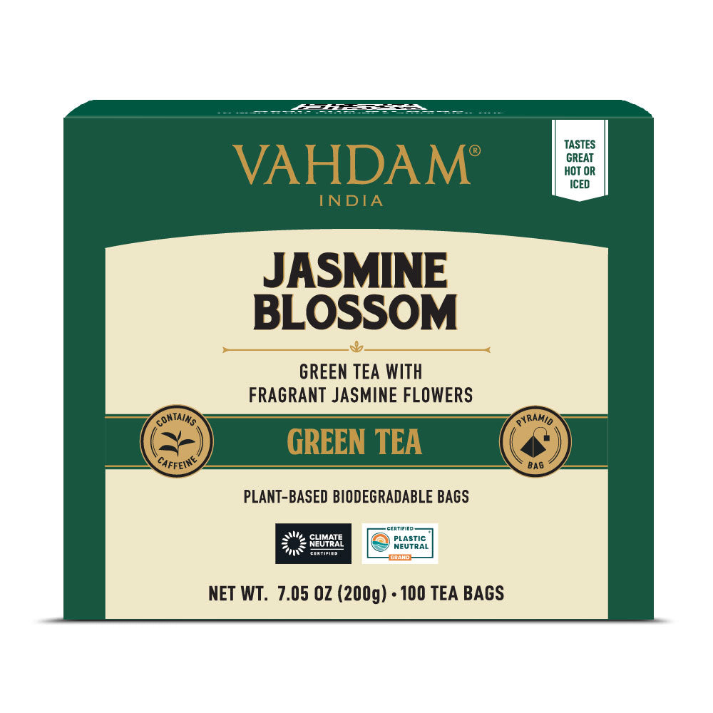 Jasmine Green Tea, 100 Count