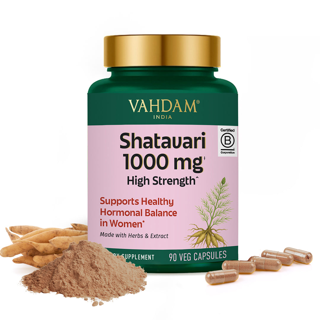 Shatavari 1000mg High Strength Capsules –  VAHDAM®