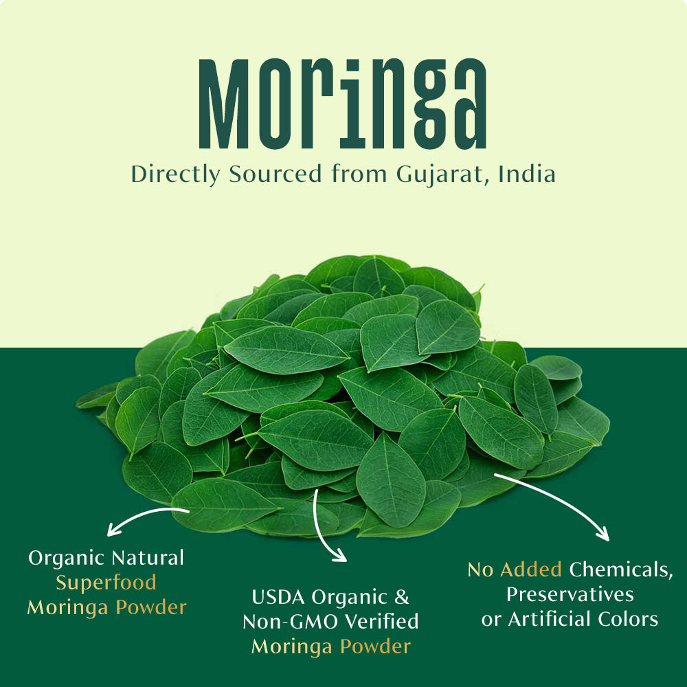 Moringa Powder, 2.47 Oz, 70g