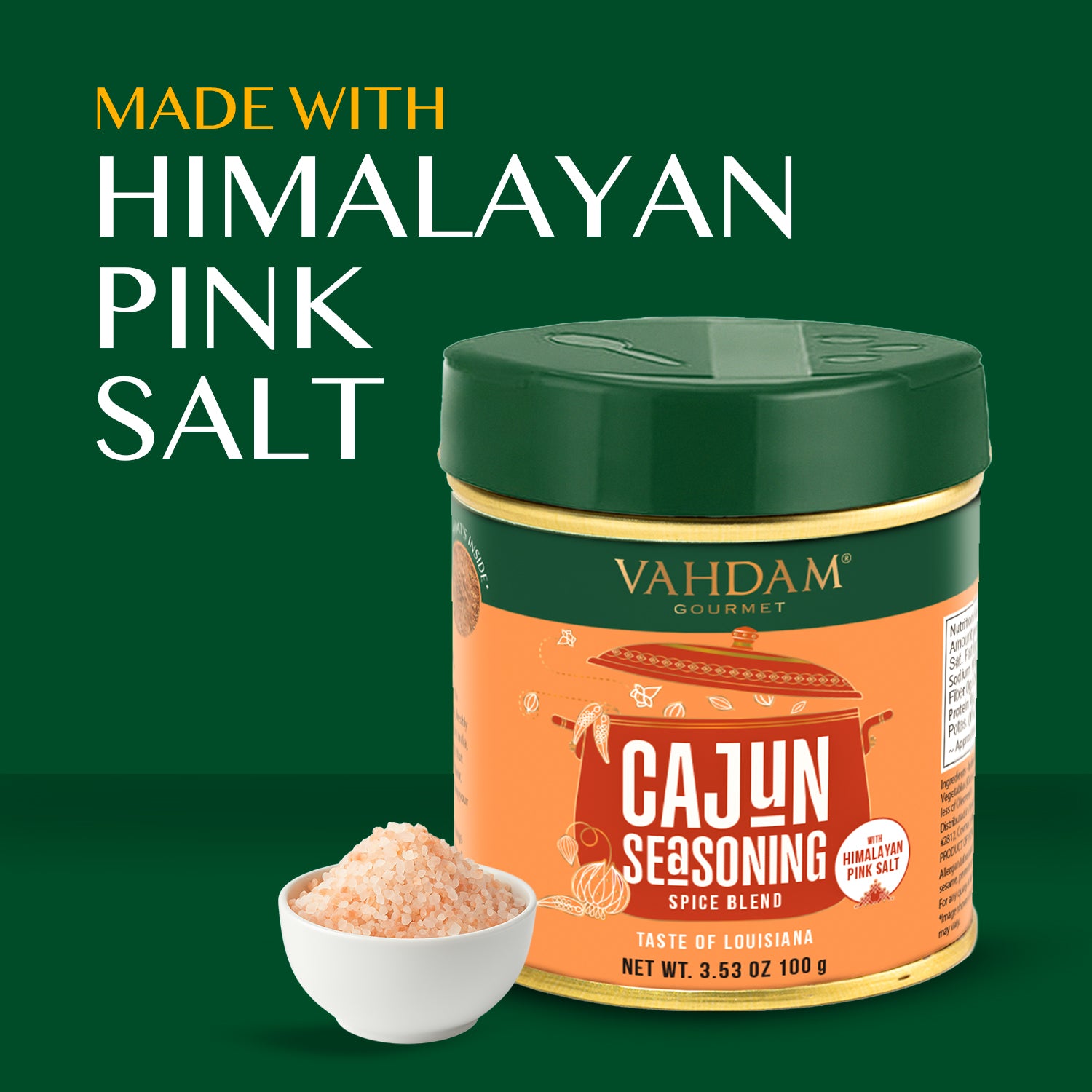 Cajun Seasoning, 3.53 oz