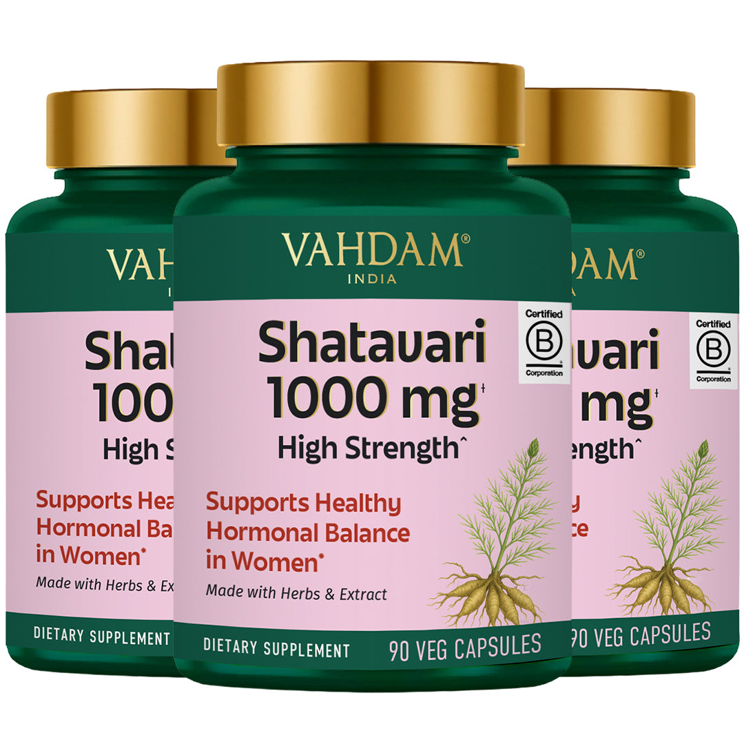 Shatavari 1000mg High Strength Capsules –  VAHDAM®