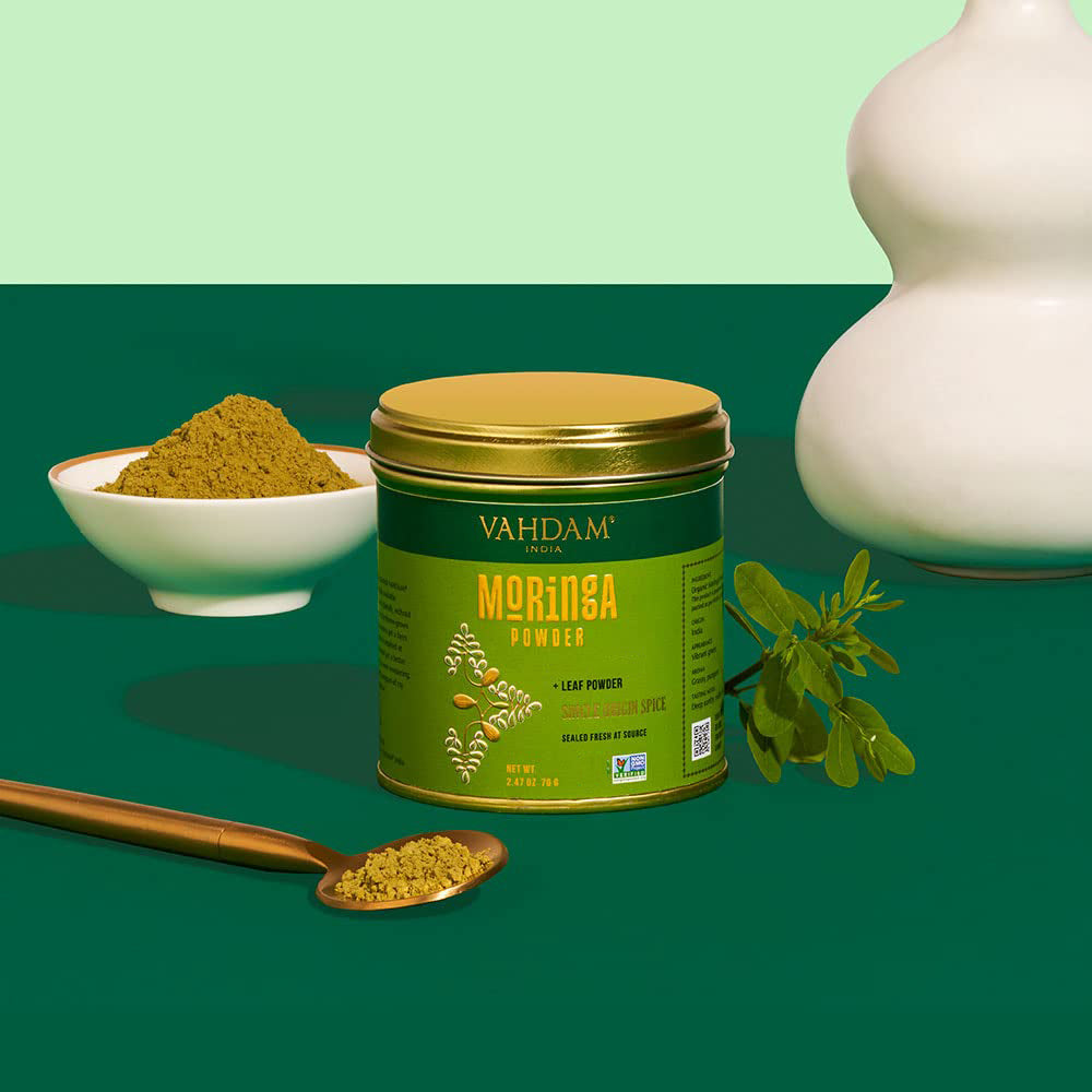 Organic Moringa Leaf Powder - VAHDAM® USA