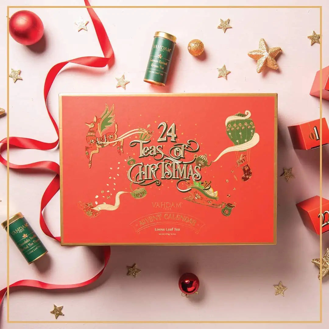 24 Teas Pack of Christmas Gift Set (Advent Calendar) - Image 4