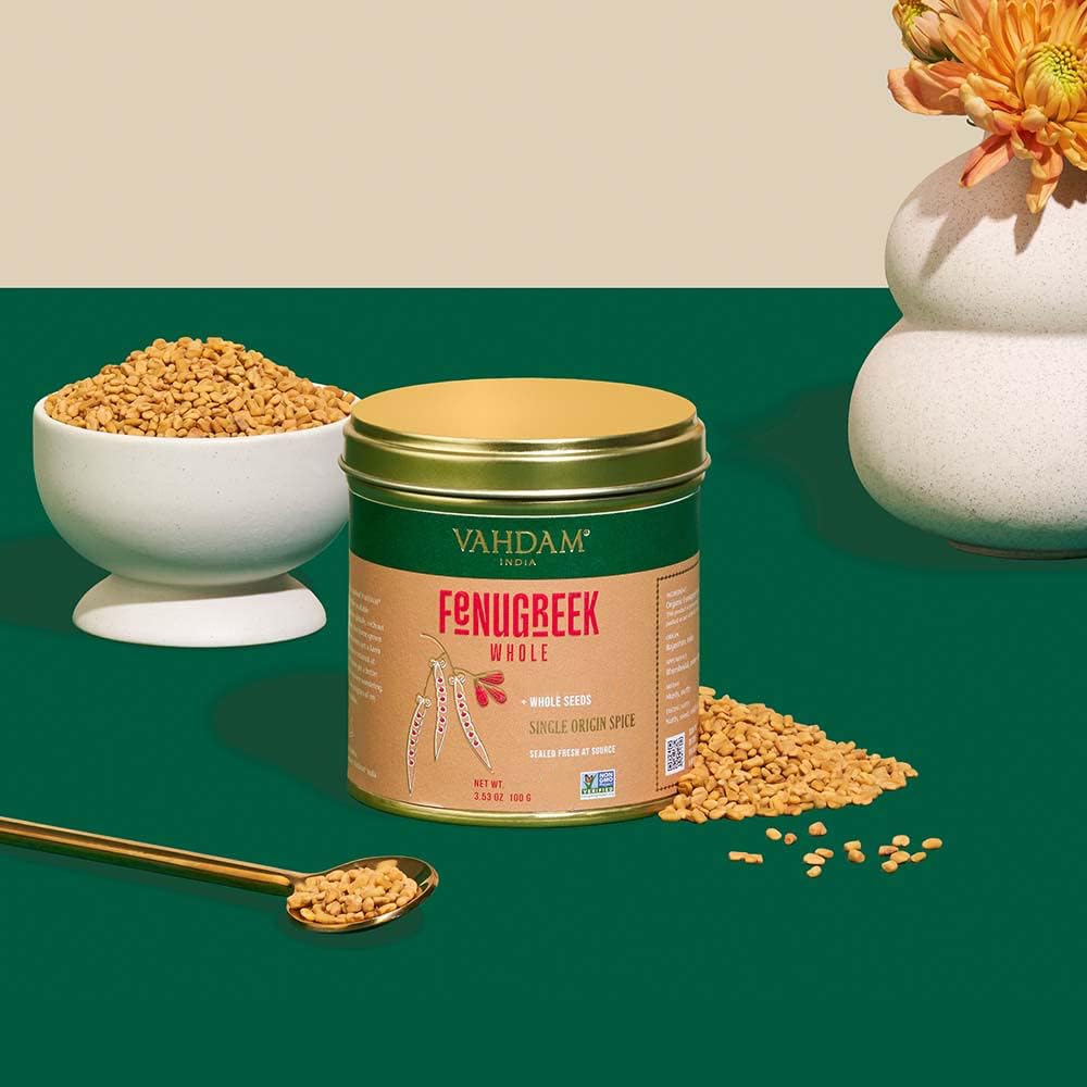 Fenugreek Whole, 3.53 Oz,100g