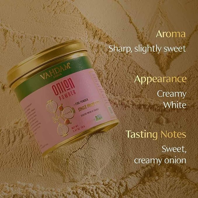 Onion Powder, 2.47 Oz, 70g