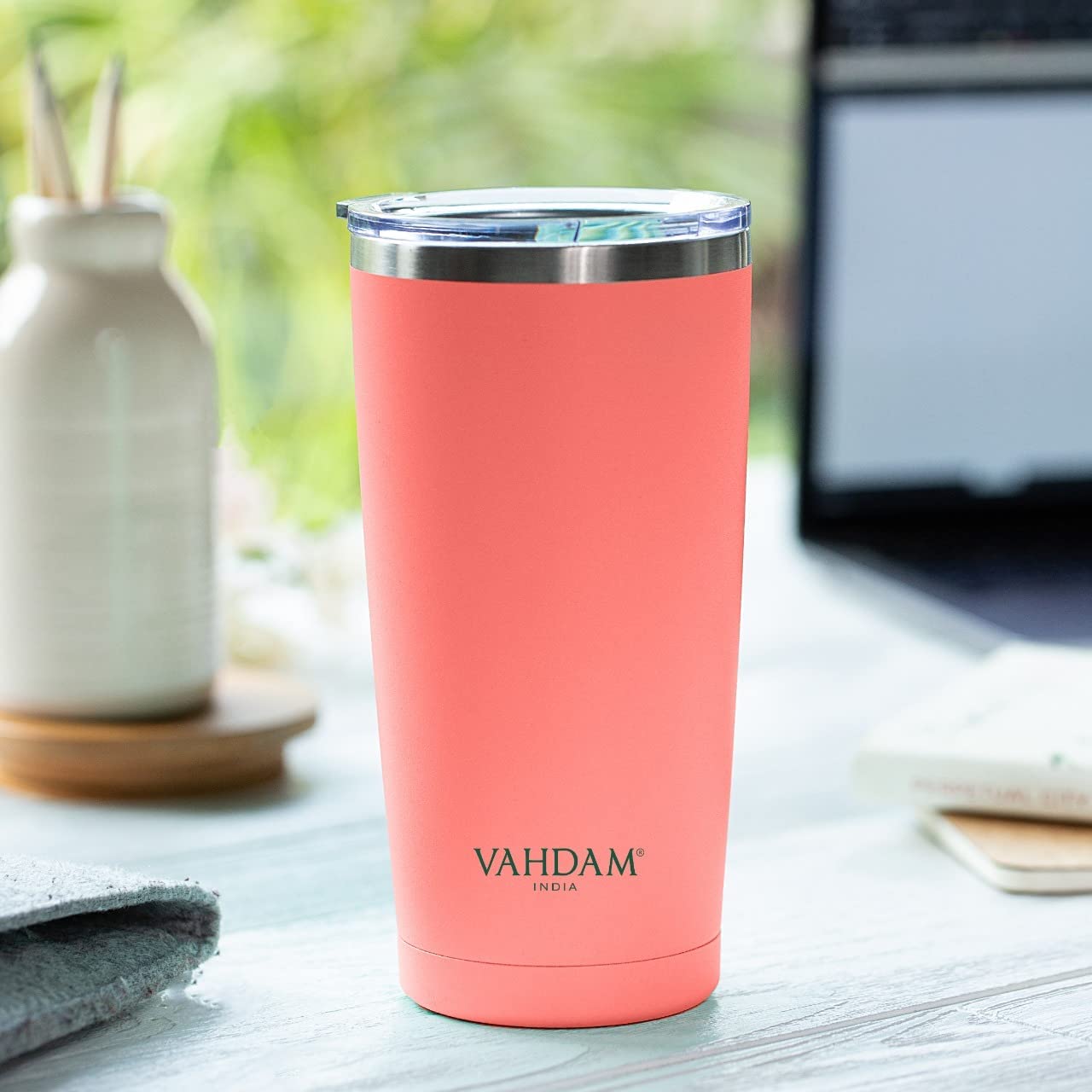 20oz Cruiser Stainless Steel Tumbler, Straw Included