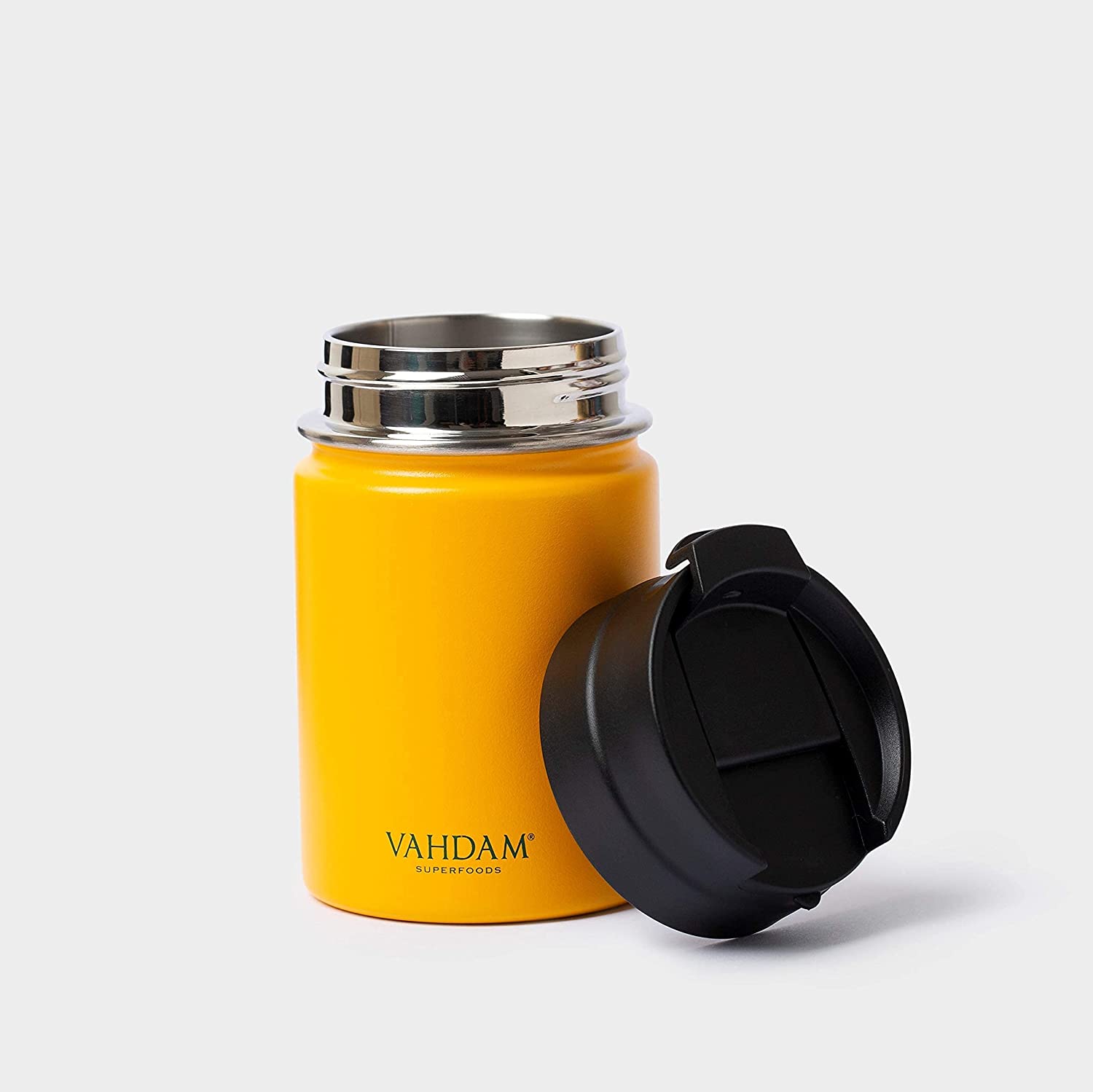 Vitality Flip Bottle Insulated (Yellow), Image 6