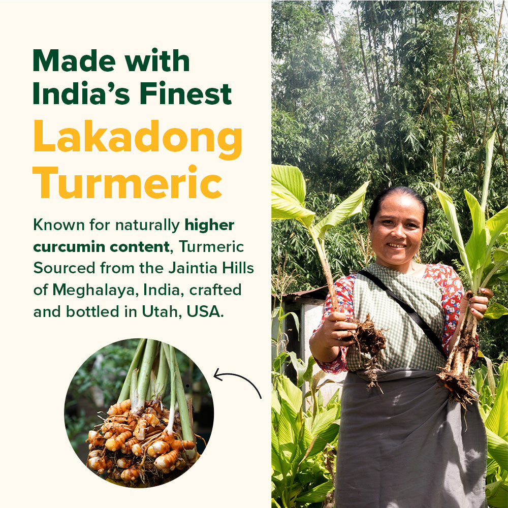 Turmeric Curcumin 2000mg Capsules with Boswellia –  VAHDAM®