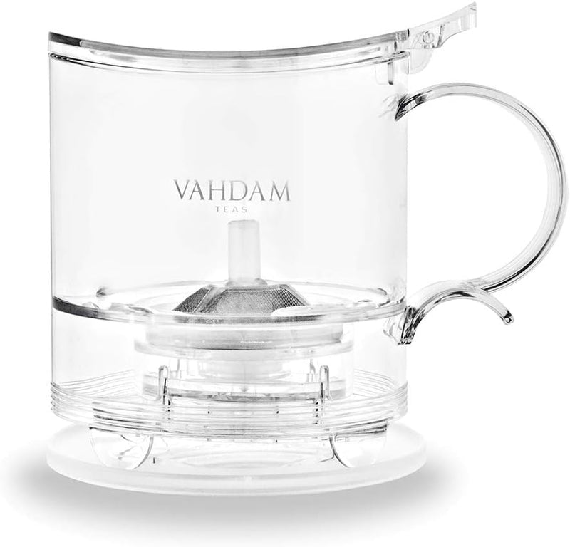 Imperial Loose Leaf Tea Maker with Infuser | Glass Tea Brewer | VAHDAM®