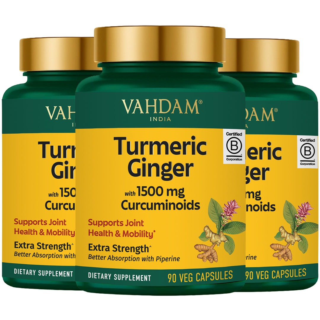 Turmeric Ginger with 1500mg Curcuminoids