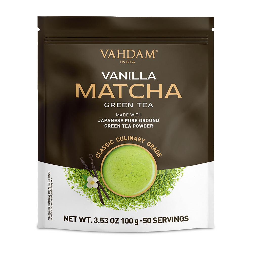 Vanilla Matcha Green Tea Powder, 1.76 oz