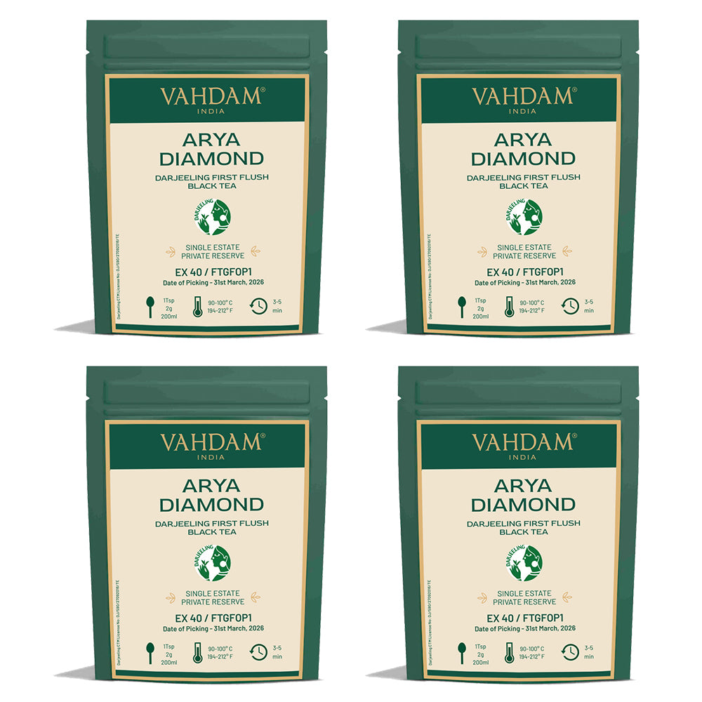 2026 Arya Diamond Darjeeling First Flush — pack of four