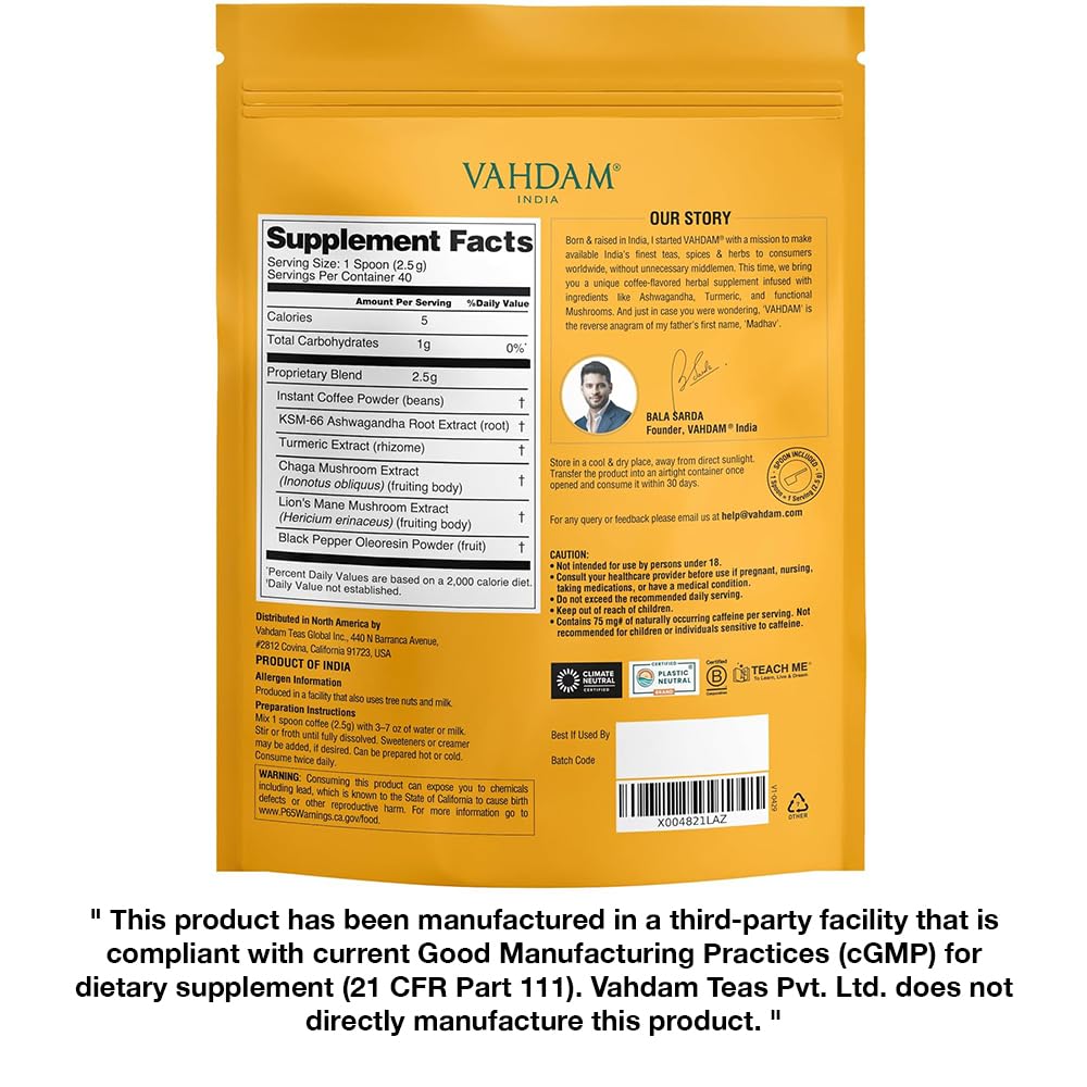 Ashwagandha Coffee (80 Servings)