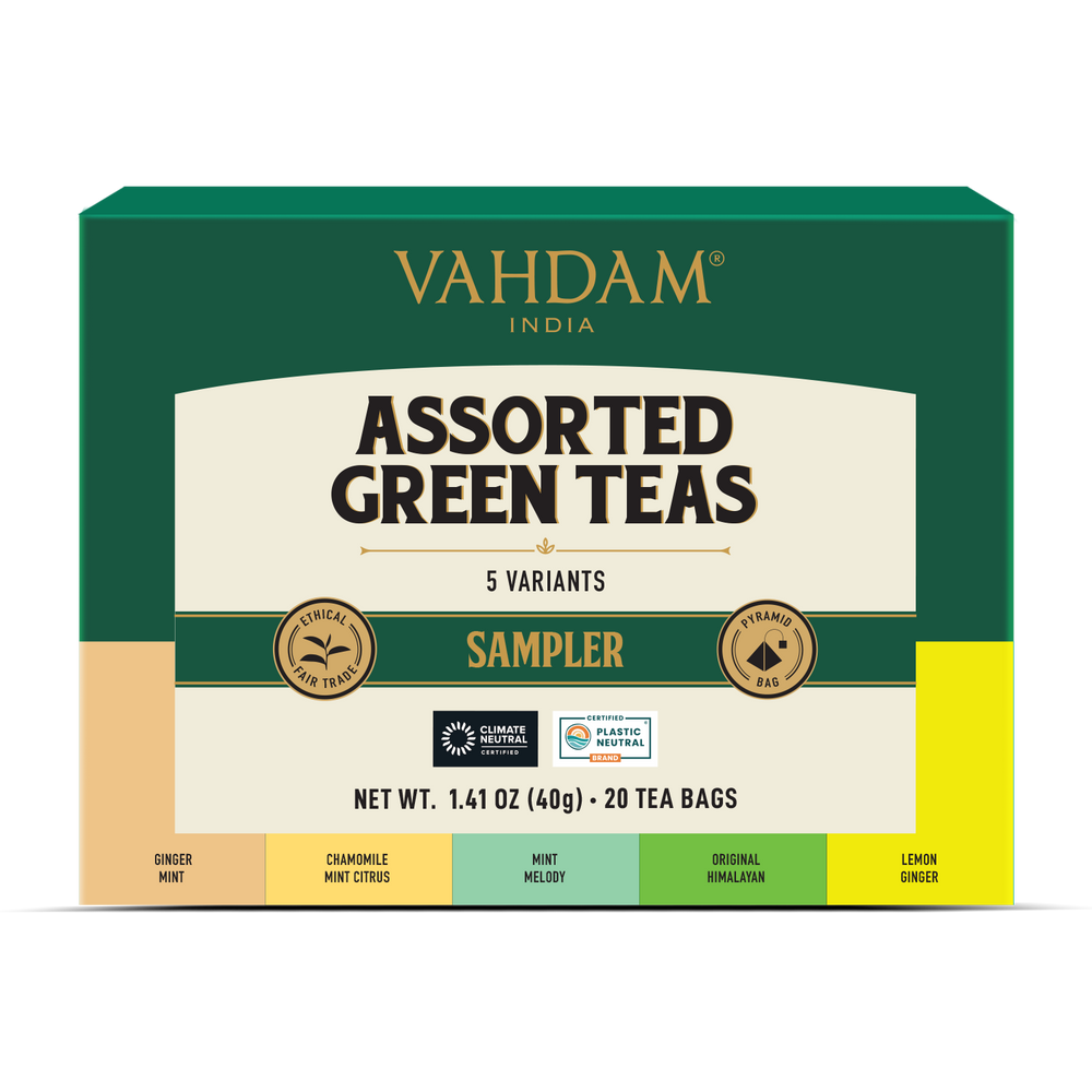 Premium Green Tea Collection | Pure & Fresh | VAHDAM®