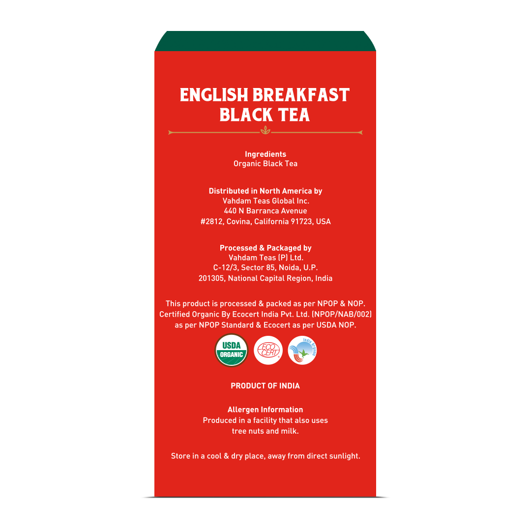 English Breakfast Black Tea, 100 Count