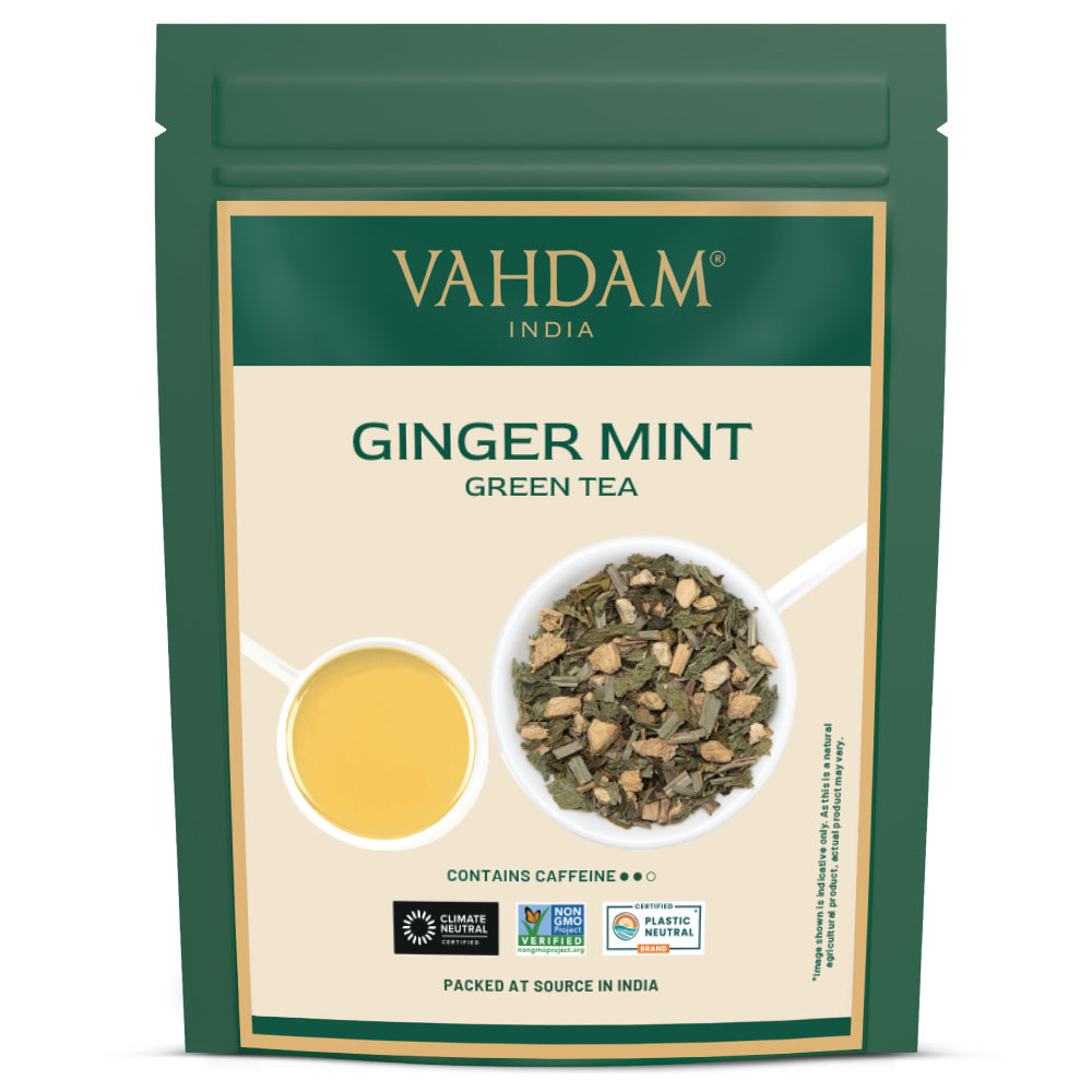 Ginger Mint Green Tea, 3.53 oz