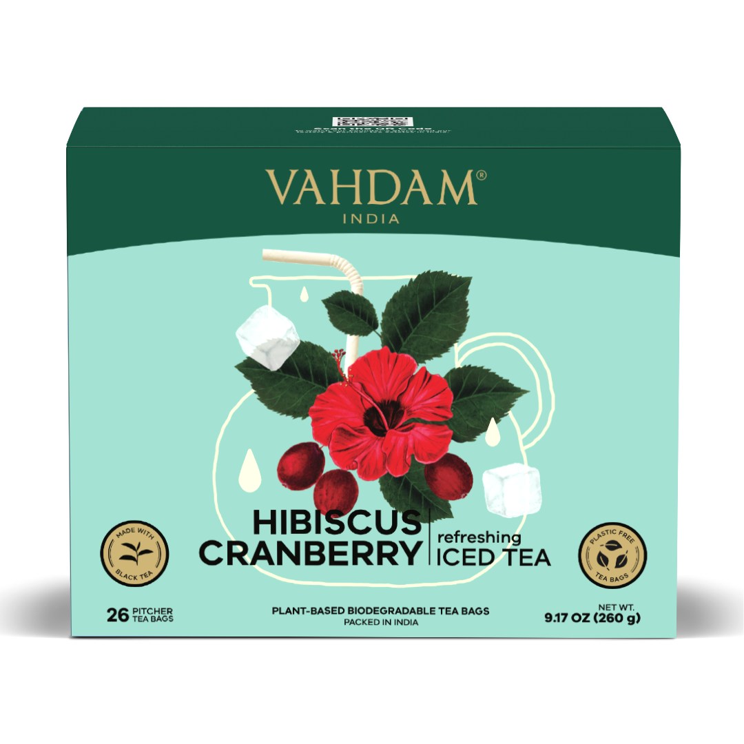 Hibiscus Cranberry Iced Tea | 26 Pitcher Tea Bags