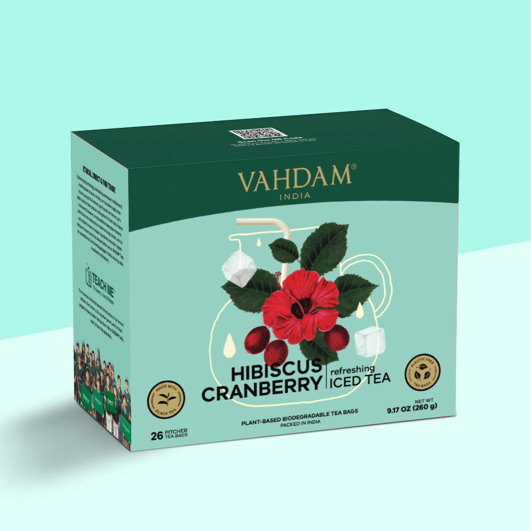 Hibiscus Cranberry Iced Tea | 26 Pitcher Tea Bags, Image 6