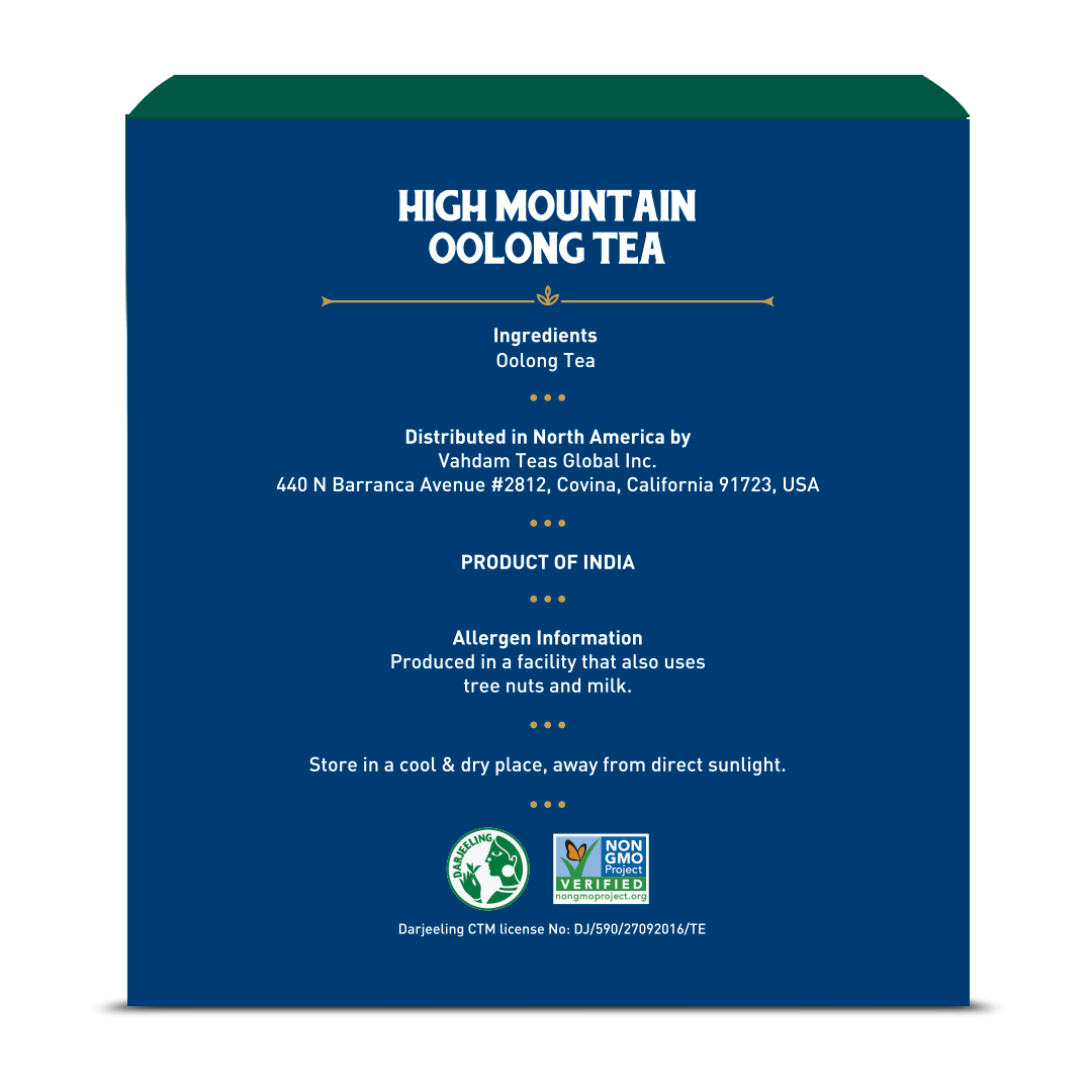 High Mountain Oolong Tea, 30 Count