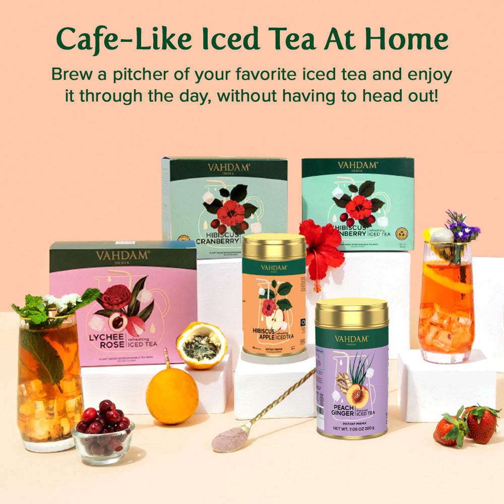 Peach Ginger Instant Premix Iced Tea, 7.05 Oz