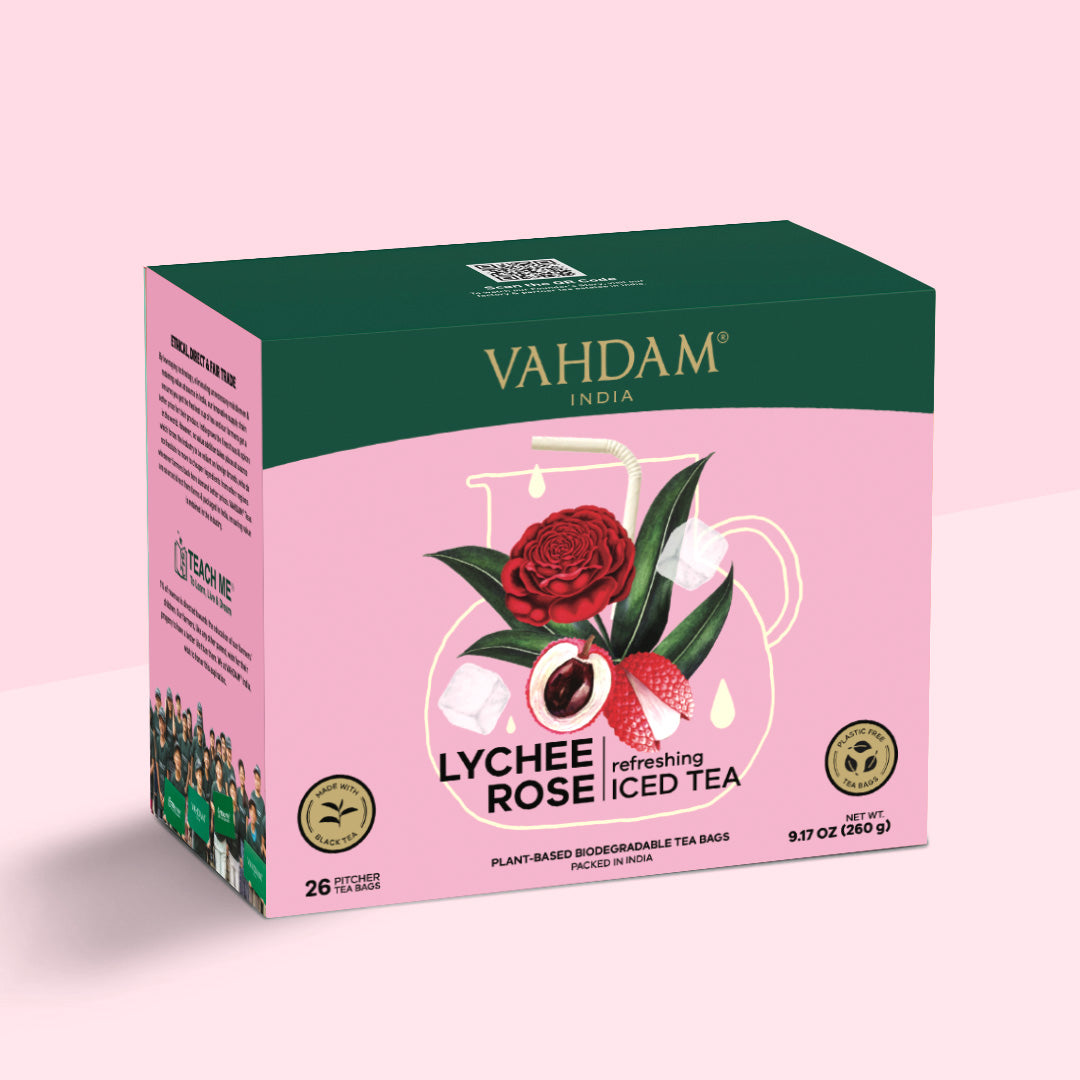 Lychee Rose Iced Tea | 26 Pitcher Tea Bags, Image 6