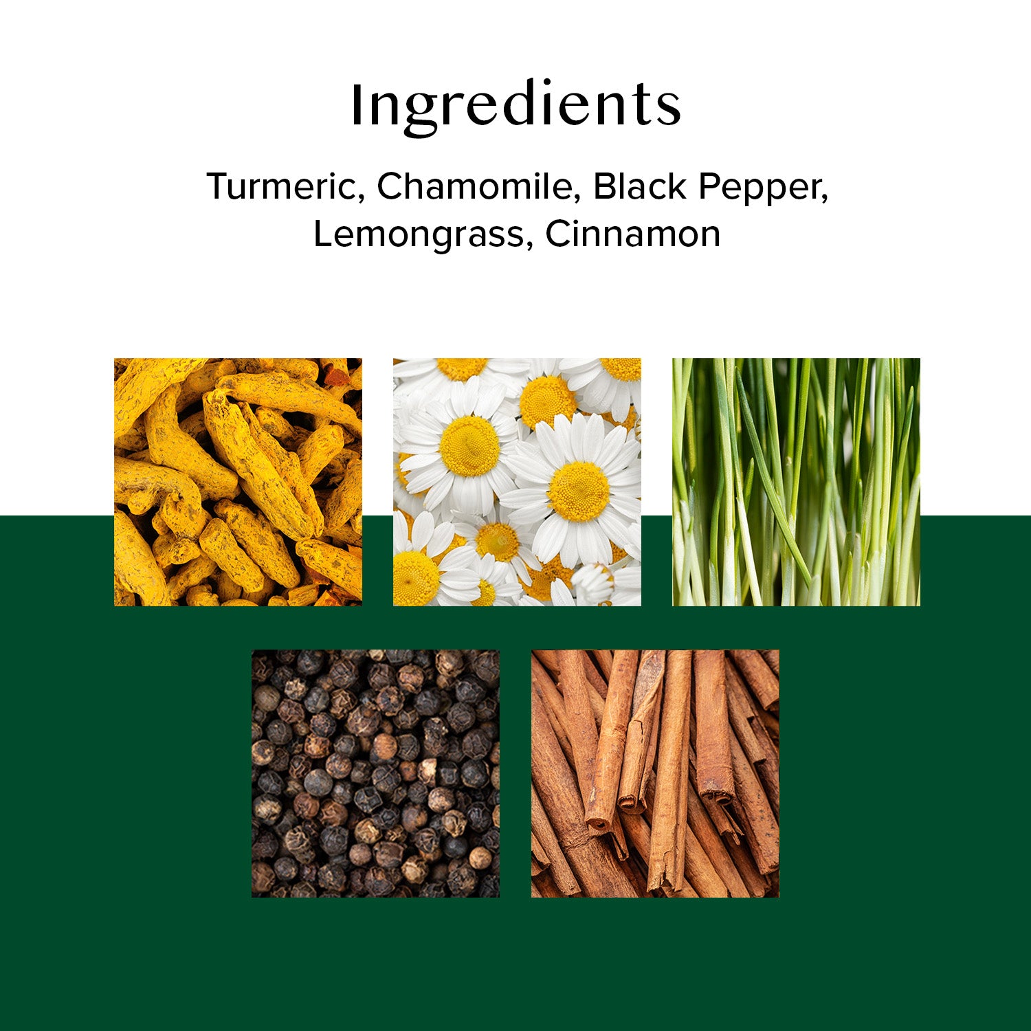 Turmeric Chamomile Herbal Tea, 100 Count