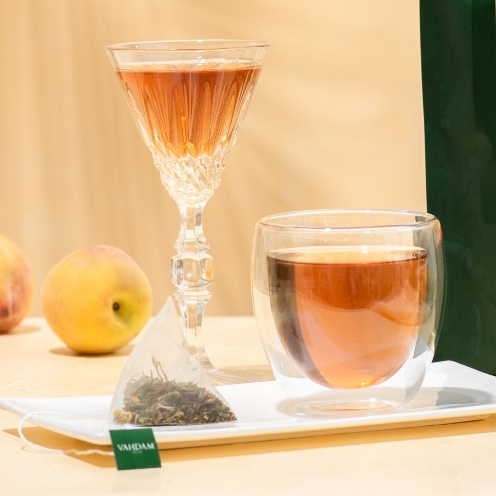 Double walled glass tea cup 250 ml – VAHDAM®