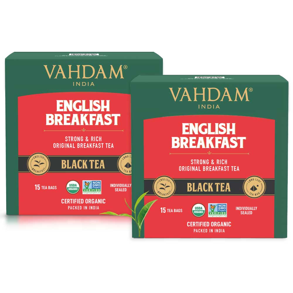 English Breakfast Black Tea, 30 Count (15x2)