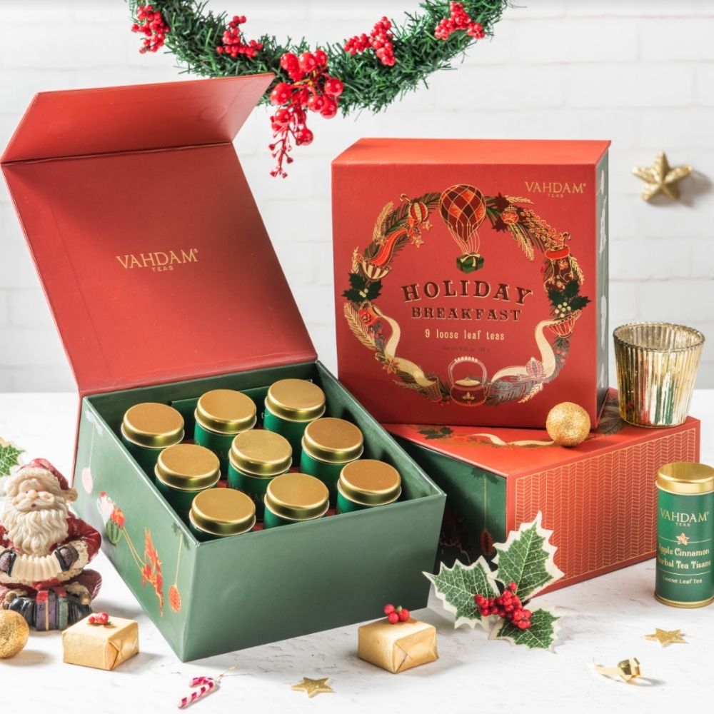 Holiday Breakfast Gift Set - Image 4 - 9 Teas Pack