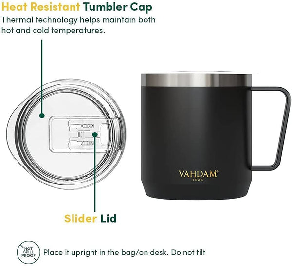 Drift Mug Insulated (Green) - VAHDAM® USA